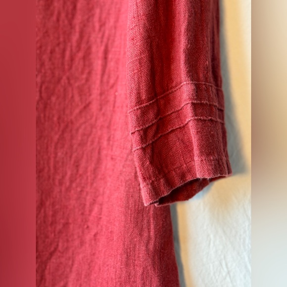 J. Jill, 100% Linen, Medium-tall, Burnt red - Picture 5 of 8